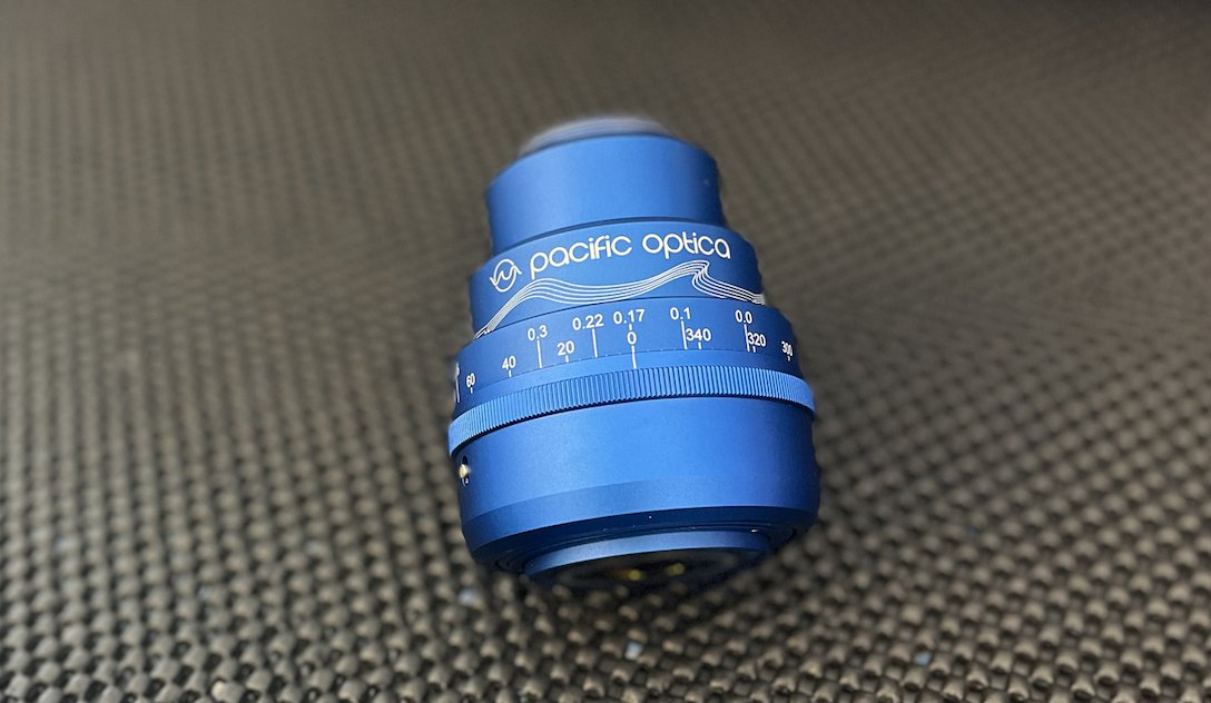 Arrived. 
Cousa objectives from Pacific Optica. 
The first 20 mm working distance, 0.5 NA air objective. Optimized for multiphoton imaging. Fits on most rigs.