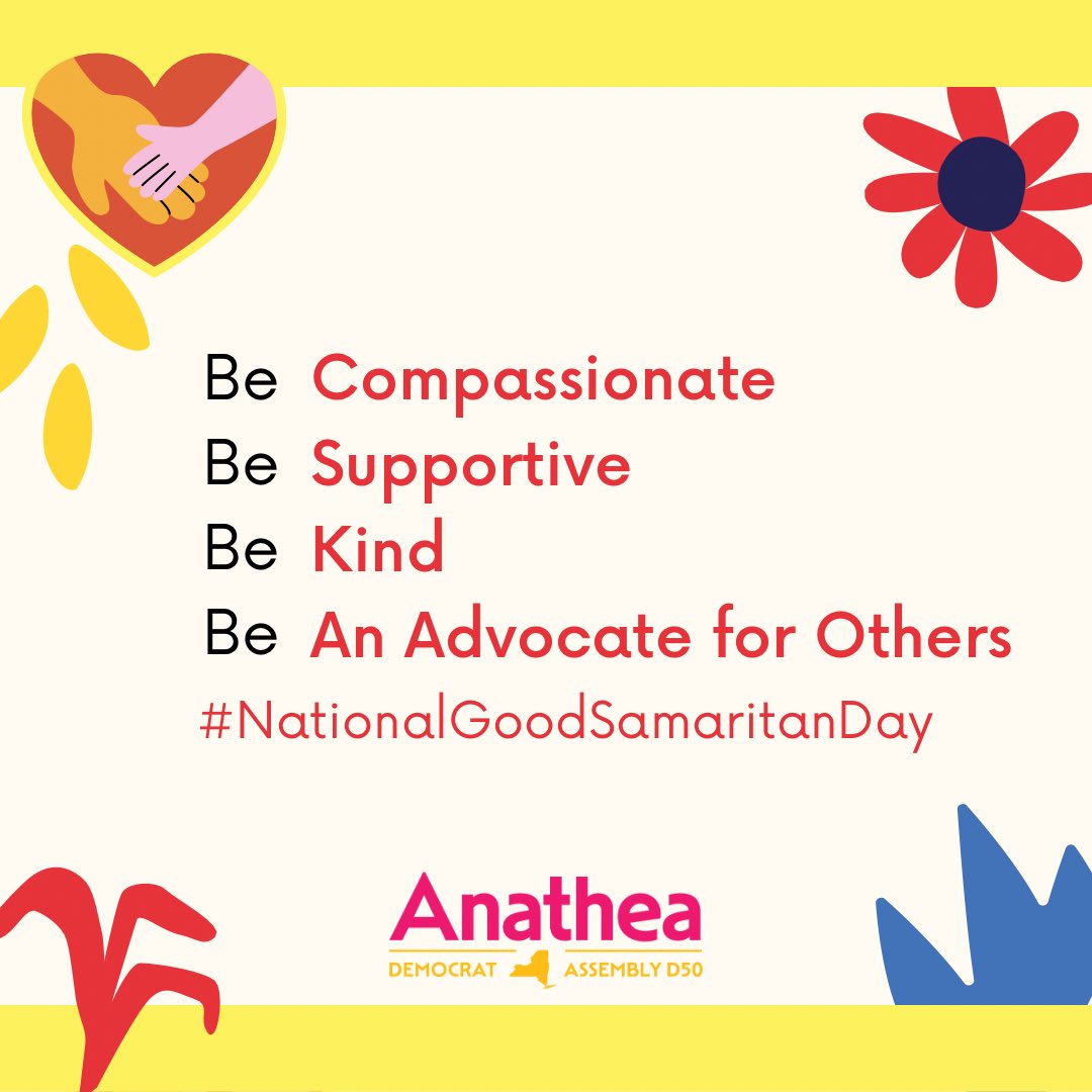 In a world filled with division, #NationalGoodSamaritanDay reminds us to show compassion & kindness to all, regardless of our differences. So let's reflect on how we can make a positive impact & spread unity through acts of kindness. #unityincommunity #lessdivisionmorecohesion