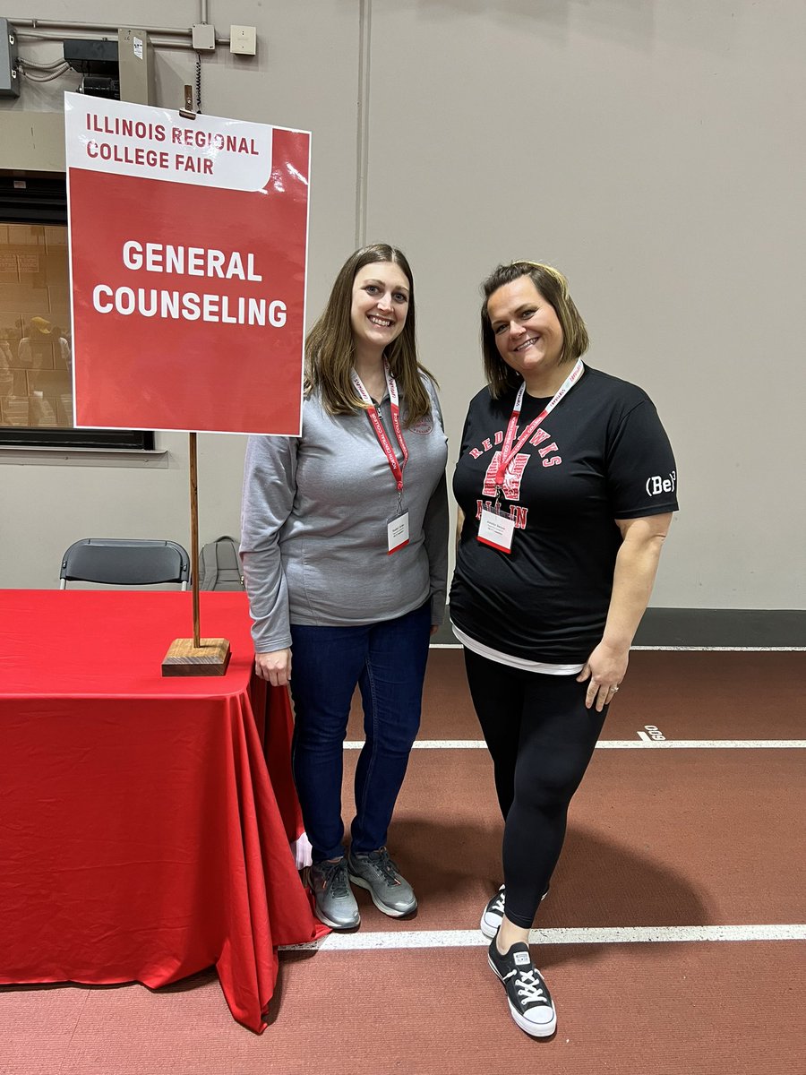 We’re so excited to represent <a href="/NCHSOFFICIAL/">Naperville Central</a> at the Illinois Regional College Fair at North Central College!! #ncfair #iacac
