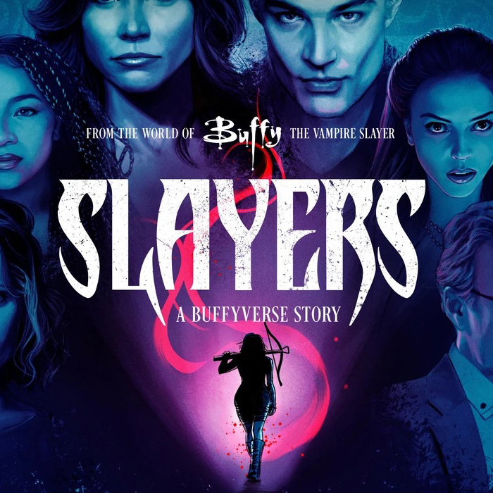 Long a favorite for vampire-themed projects, our sharp & sexy Treacherous Curves font is the basis of the new Buffy universe 'Slayers' logo! comicbookfonts.com/Treacherous-Co… #buffy #btvs #slayers #vampire #gothic #gothicstyle #horror #goth #buffyverse