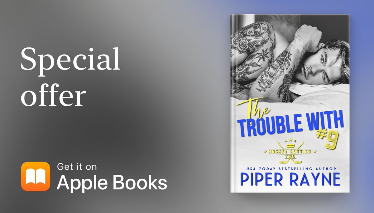 Piper Rayne (@piperraynerocks) on Twitter photo Check out the <a href="/AppleBooks/">Apple Books</a> Top-Rated Romance sale! You'll find our book, ๐๐ก๐ ๐๐ซ๐จ๐ฎ๐๐ฅ๐ ๐ฐ๐ข๐ญ๐ก #๐, along with many others, for only 99ยขUSD! This is a limited time sale, so grab your copy today!
apple.co/2G71HdT
* ๐๐, ๐๐, ๐๐, ๐๐, ๐๐ง๐ ๐๐ * Check out the <a href="/AppleBooks/">Apple Books</a> Top-Rated Romance sale! You'll find our book, ๐๐ก๐ ๐๐ซ๐จ๐ฎ๐๐ฅ๐ ๐ฐ๐ข๐ญ๐ก #๐, along with many others, for only 99ยขUSD! This is a limited time sale, so grab your copy today!
apple.co/2G71HdT
* ๐๐, ๐๐, ๐๐, ๐๐, ๐๐ง๐ ๐๐ *