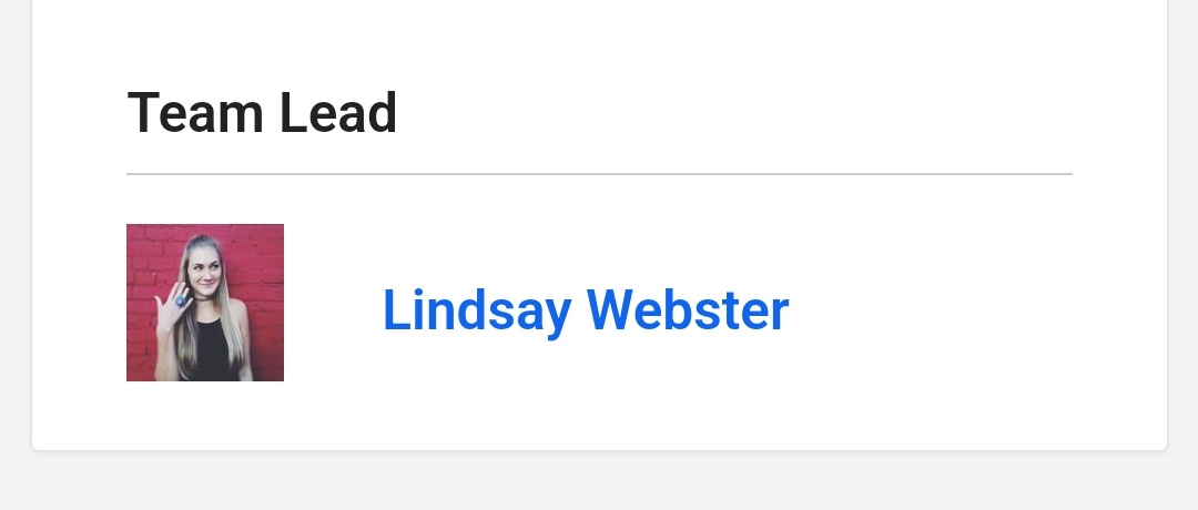 Shoutout to Lindsay Webster who is the teamlead for this video and also was the one who got dressed up for a week in the other video 🙏