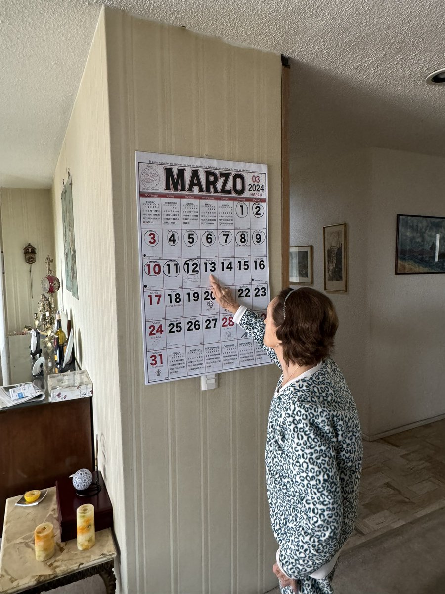 MendezGeria's tweet photo. Hoy Día Mundial de Concienciación de #Delirium #WDAD2024
Comparto con gran amor, orgullo y previa autorización de mi paciente:
Mujer centenaria, ejemplo de la implementación de medidas antidelirium 🗓️⏰y evitar fármacos inapropiados
@iDelirium_Aware #AGSCoCareHELP #StopDelirium https://t.co/FRYI4oGZoW
