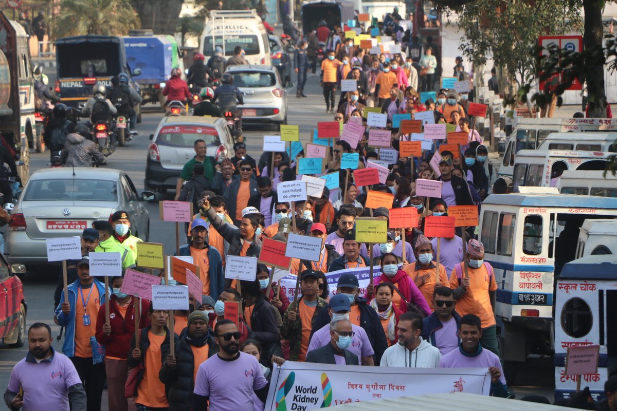 rumgurung's tweet photo. Celebrating World Kidney Day 2024 and Attending 14th Nepal Transplant Games ...
Happy World Kidney Day to All !
"Kidney Health for All"
#WKD2024 #WorldKidneyDay #kidneyhealth #kidneyawareness #ShowYourKidneys #SaveYourKidney #LoveYourKidney #TransplantGames #NepalTransplantGames https://t.co/xhyFe2RNEI