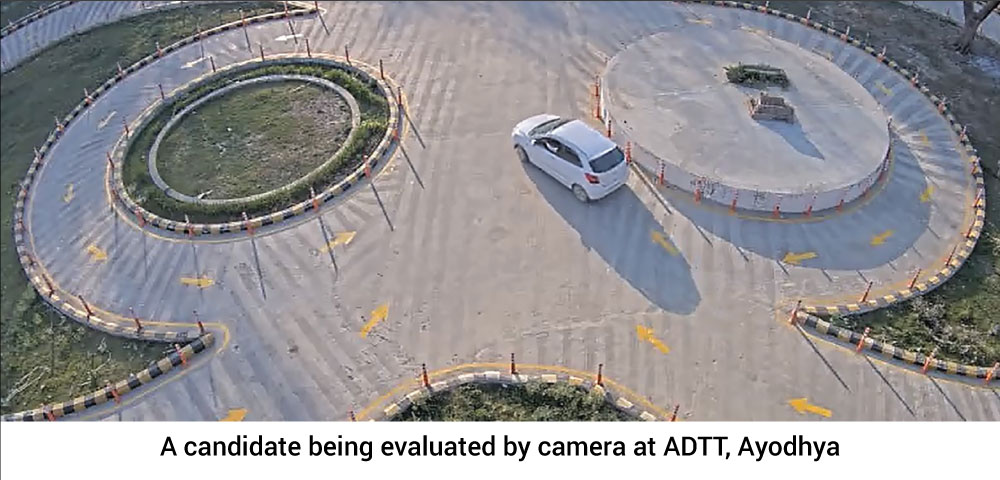 Under visionary leadership of Hon’ble @myogiadityanath @CMOfficeUP, Shri @dayashankar4bjp @uptransportdept inaugurated Automated Driving Test Track @Ayodhya. A #MarutiSuzuki CSR initiative, ADTT is 100% computerized for driving license testing. Inspiration Hon'ble @nitin_gadkari