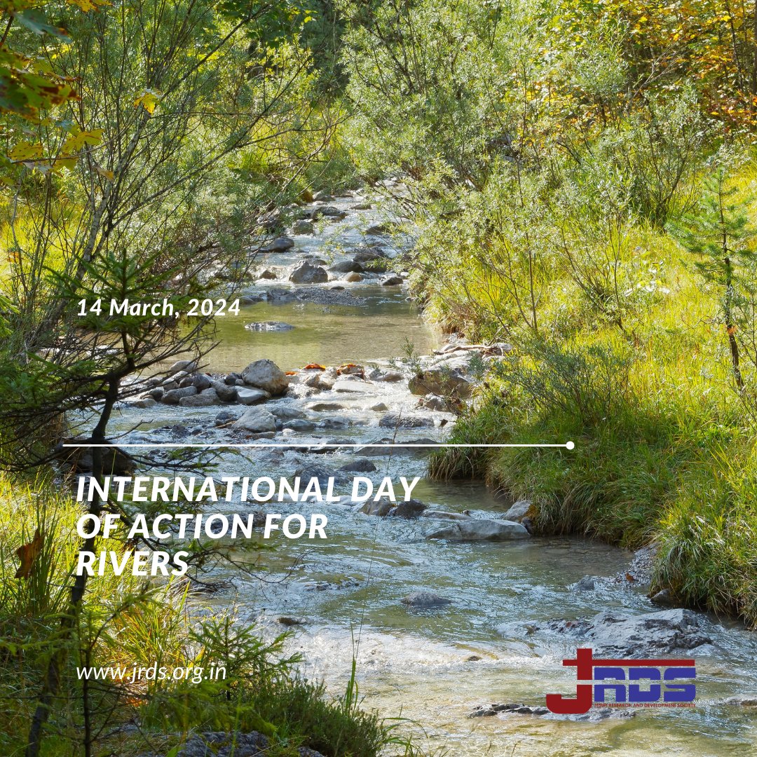 Rivers: Not Just Water, They're Life! This #InternationalDayOfActionForRivers, let's celebrate these vital #ecosystems. 
Share a pic of your favorite river & tell us why it matters! and tag @jrds_dp #SaveOurRivers ️