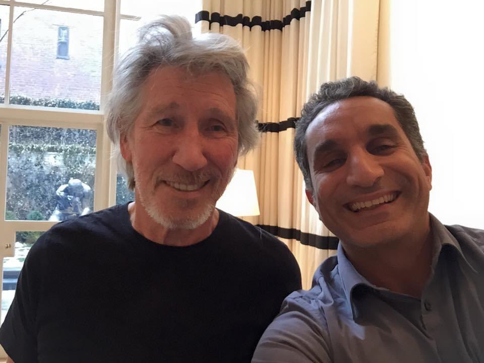 Byoussef's tweet image. That was 9 years ago . With the wonderful @rogerwaters.  At the time I stood next to him as a fan . Proud to stand with him on the right side of history .