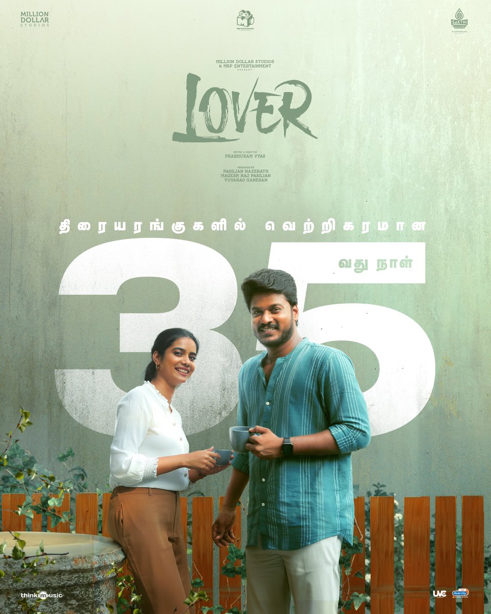 #Lover marks 35th day in theatres ❤️💙