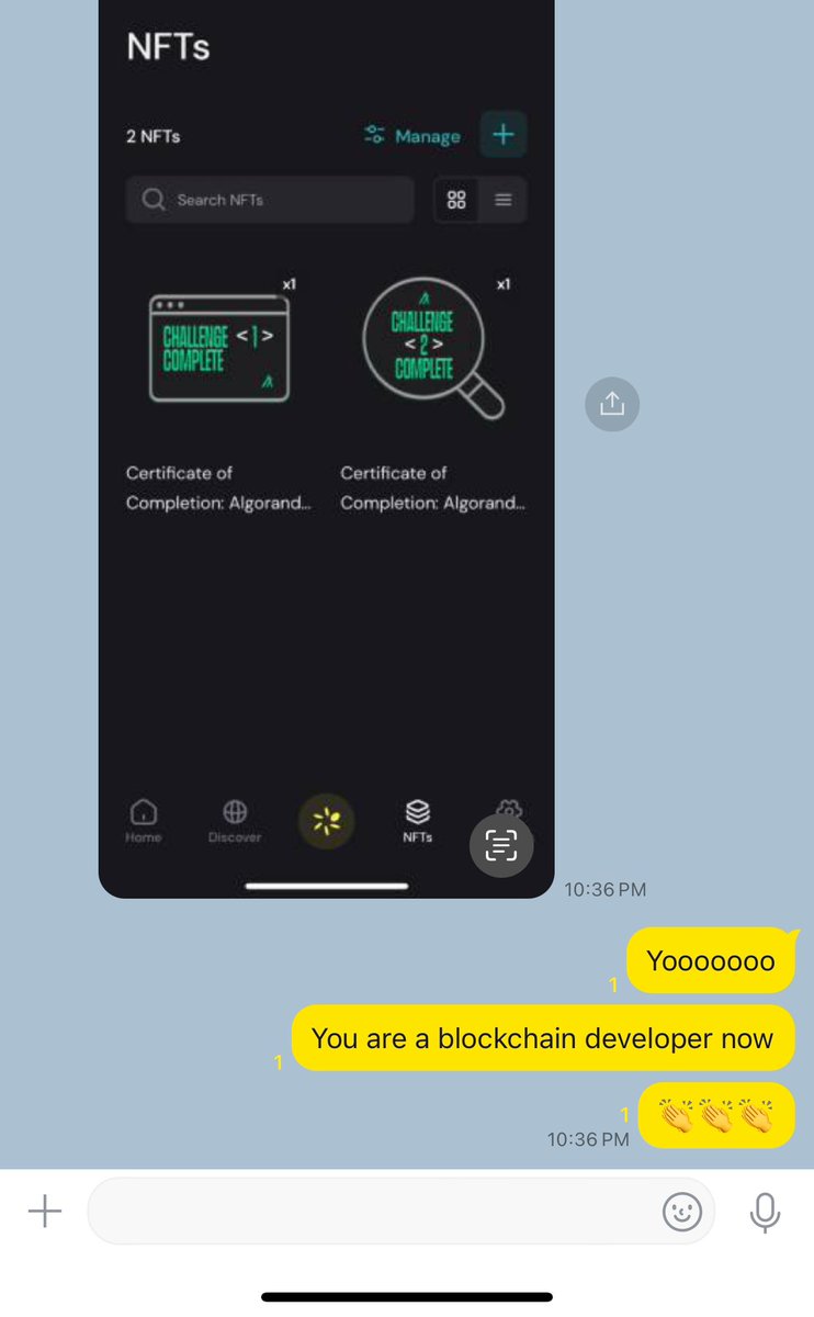 chriskim_dev's tweet image. Onboarded my swe friend at AWS 😆

#AlgoCodingChallenge
You can start your web3 journey here: github.com/algorand-codin…