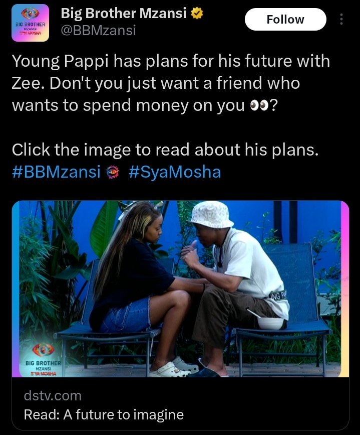 LisaGumede2's tweet image. I have seen this movie before, and it didn't end well. #BBMzansi 
#ZintleZeeMofokeng #YoungPapi