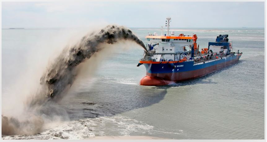 It is a process that uses specialized dredging vessels to transfer natural resources from one area of the maritime environment to another.

Know more: tinyurl.com/yaxnypvz

#Dredging
#MarineConstruction
#PortDevelopment
#Waterways
#CoastalEngineering
#EnvironmentalDredging
