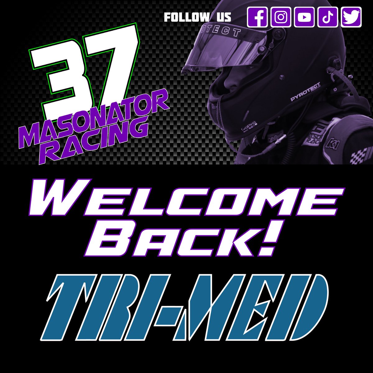 MasonatorRacing's tweet photo. Great to have #TriMed back for another year of racing. #37trimedlegend #racing #inexracing https://t.co/ae6g894wgp