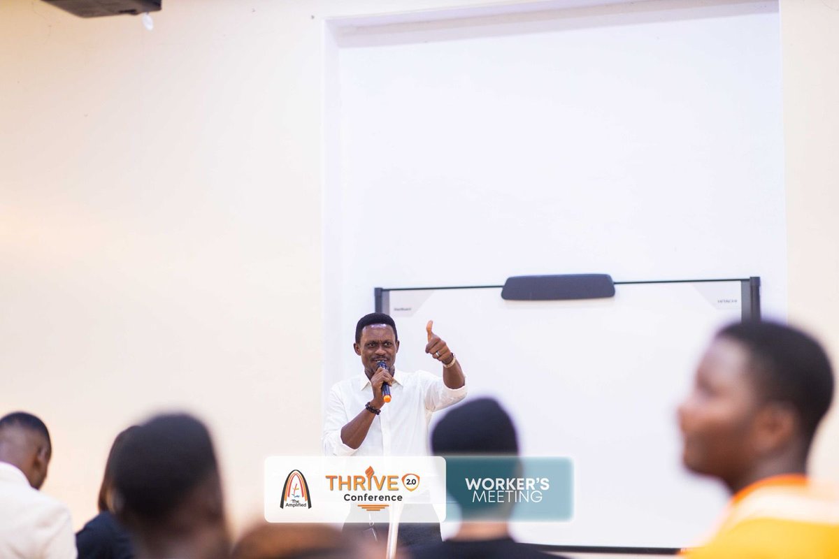 theamplified01's tweet photo. In the presence of the Lord, there is fullness of joy! 💃🏼

We thank God for Day 1 of Thrive conference, which started with the worker’s training. 

We are even more expectant for the remaining days. 

#thriveconference 
#thriveconference2.0 https://t.co/44gsagQKu1
