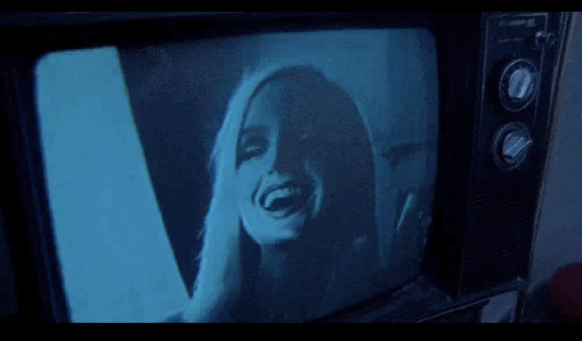 analgesicsleep's tweet photo. Jennifer Miro in “The Video Dead” 
#MadWed #TheVideoDead #JenniferMiro #horror https://t.co/xXhOYSSP1y