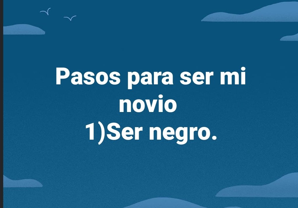 LuuliMarquez's tweet photo. SÍ CHICOS ME GUSTAN LOS NEGROS https://t.co/JpTx5leduD