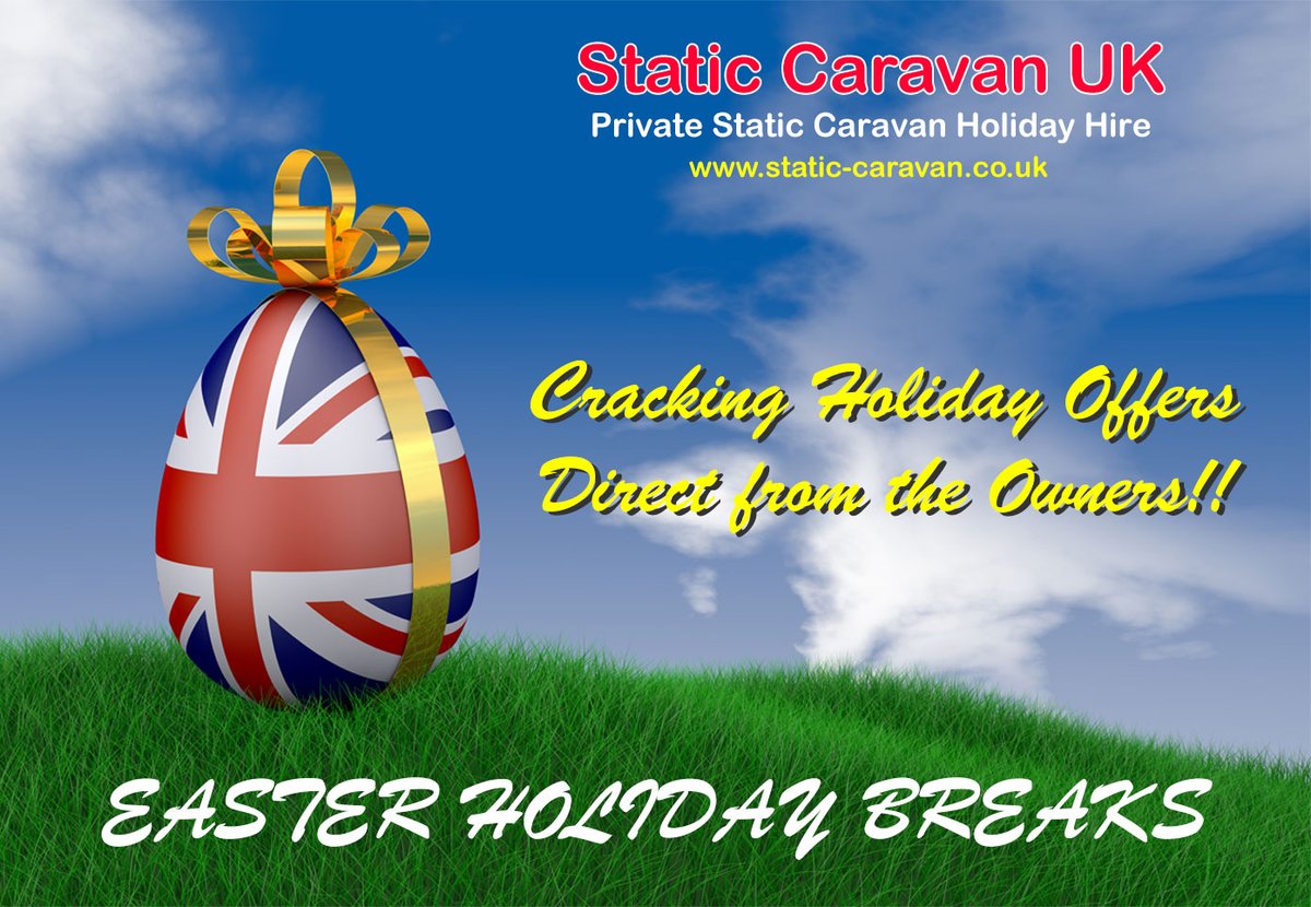 EASTER AVAILABILITY
Book Direct with Private Owners!!
🔗static-caravan.co.uk/easter1

#staticcaravanuk #ukholidays #caravan #caravanhire #easter