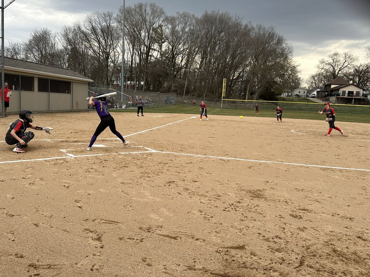 Girls Softball Final- Ottawa 6 Dixon 1 We opened our season. Competed very well against #16 ranked Ottawa. Played solid defense. Delaney Bruce and Bailey Tegeler with great OF catches. Allie Abell had 5K’s.