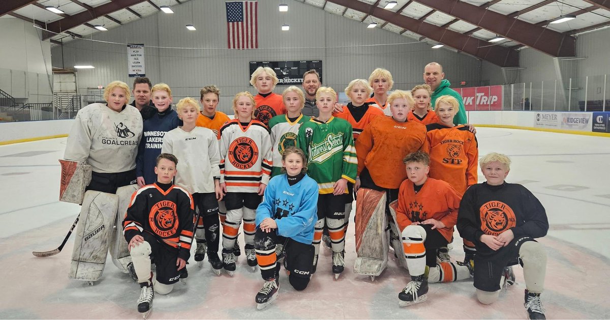 Last skate in the books!  Now we rest and prepare to make some noise! These boys are dialed in!! <a href="/AreaDayha/">Delano Area Hockey (DAYHA) official</a> <a href="/YouthHockeyHub/">YHH</a> <a href="/MinnHockey/">Minnesota Hockey</a> #Drive2State