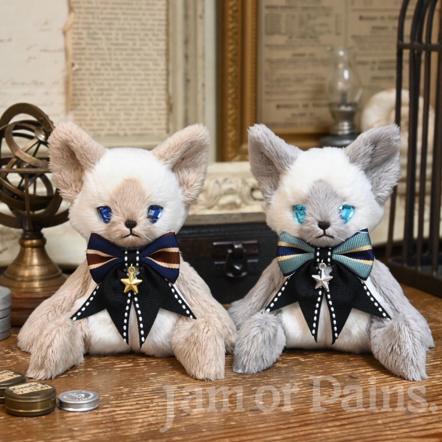 Jam or Pains. RiDERS 狼 ゴーグル ぬいぐるみ Amazon.co.jp: Jam or Pains. 黒狼 オオカミ ぬいぐるみ アート