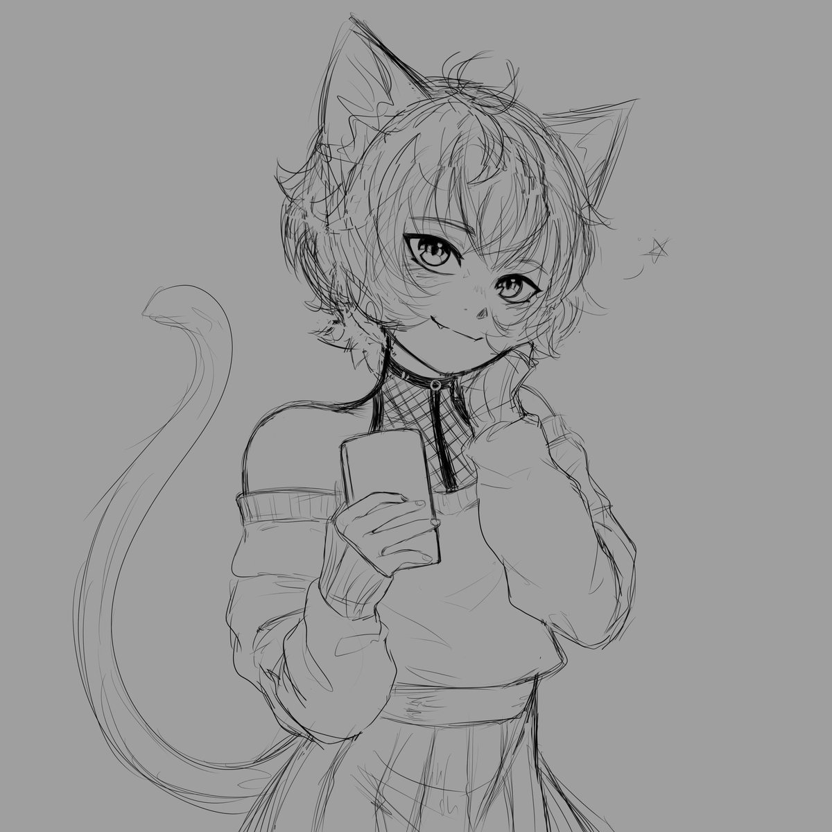 C’est horrible à quel point j’oublie de poster des trucs, je vous jure les réseaux sociaux et moi ça fait deux XD, enfin bon, enjoy ce petit dessin que j’ai zappé de poster avant (j’en posterais sûrement d’autres demain 🫠)