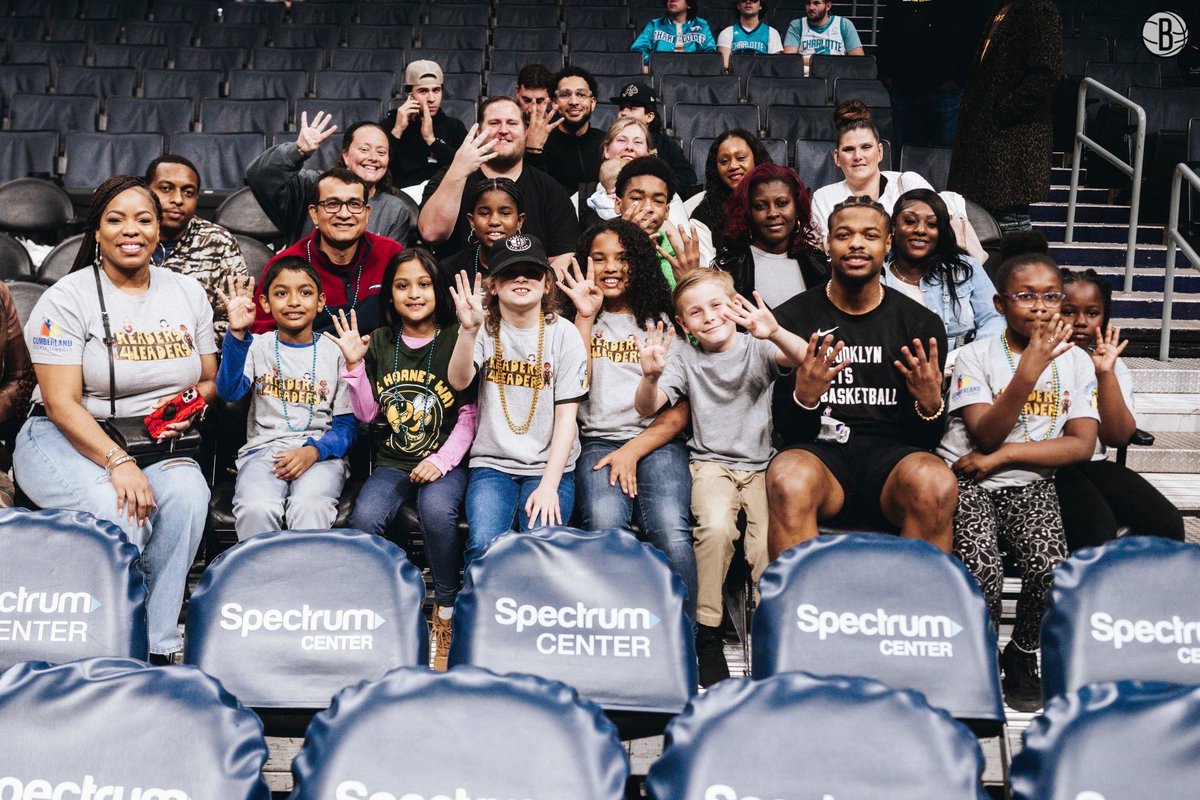 Our top third grade readers with Dennis Smith Jr. as he prepares for his game last Saturday night. Thank you sir and the Two-Six Project for your involvement and support of our young scholars! #committedcommunity