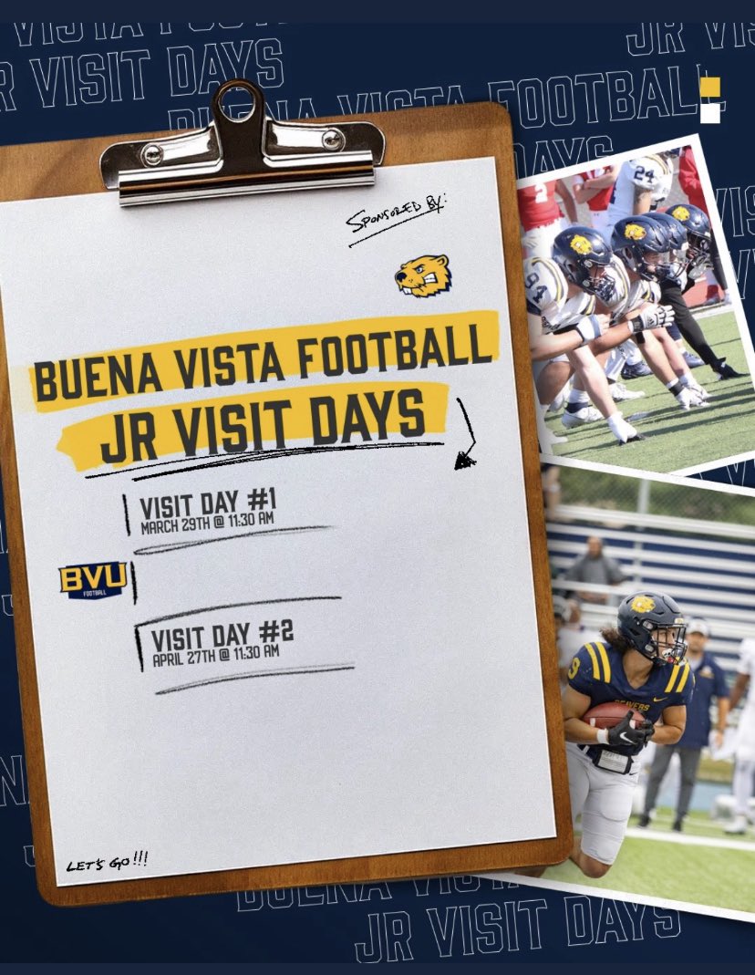 Appreciate the invite <a href="/CoachRethman/">Tom Rethman</a>  <a href="/BVU_Football/">BVU Football</a>