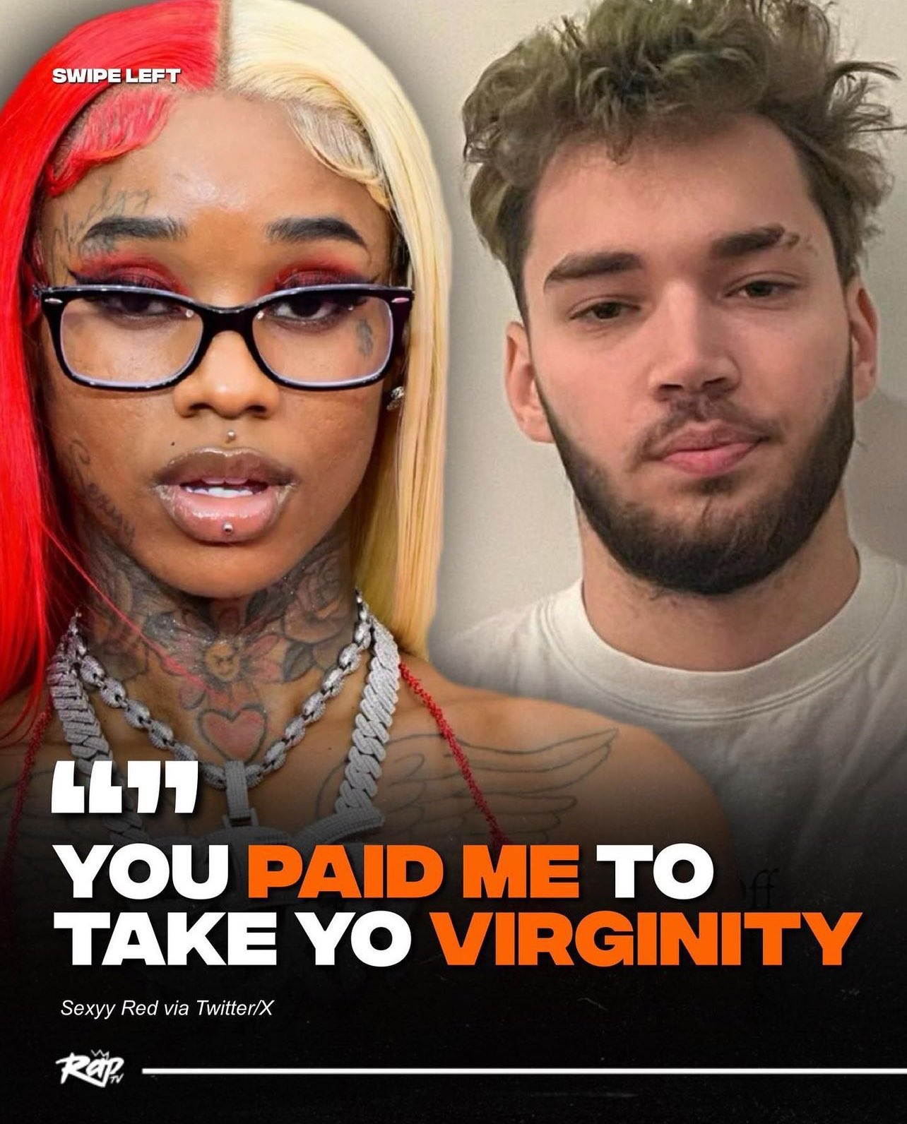 RapTV on X: Sexyy Red responds to Adin Ross claiming he slept with her‼️😮  t.coA483pdQgKx  X