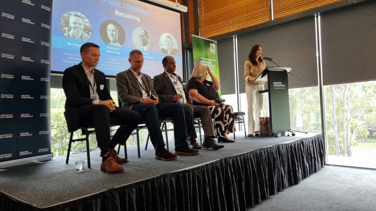 More collaboration, training and investment needed across the industry to ensure we are nurturing talent for our Biomanufacturing sector <a href="/LSQld/">Life Sciences Queensland Ltd (LSQ)</a> <a href="/springfieldQLD/">Greater Springfield</a> #TherapeuticInnovationAustralia