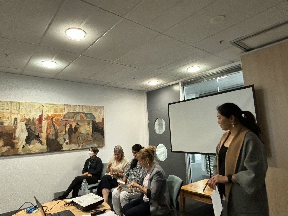 Consumer and community involvement panel sharing their wisdom to support  CCI uptake, best practice and implementation