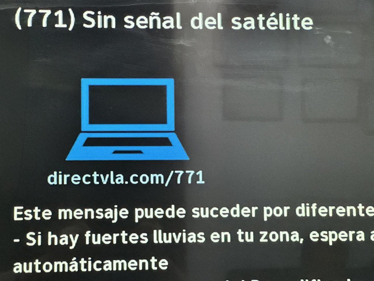 notengo_tuitter's tweet photo. @SERNAC pongan ojo con #DIRECTV #directvla @DIRECTVLA @DIRECTV que se les cae la señal siempre y nunca compensan #LibertadoresxCHV #libertadoresxESPN acá no hay ni viento https://t.co/wCANFTTvRW
