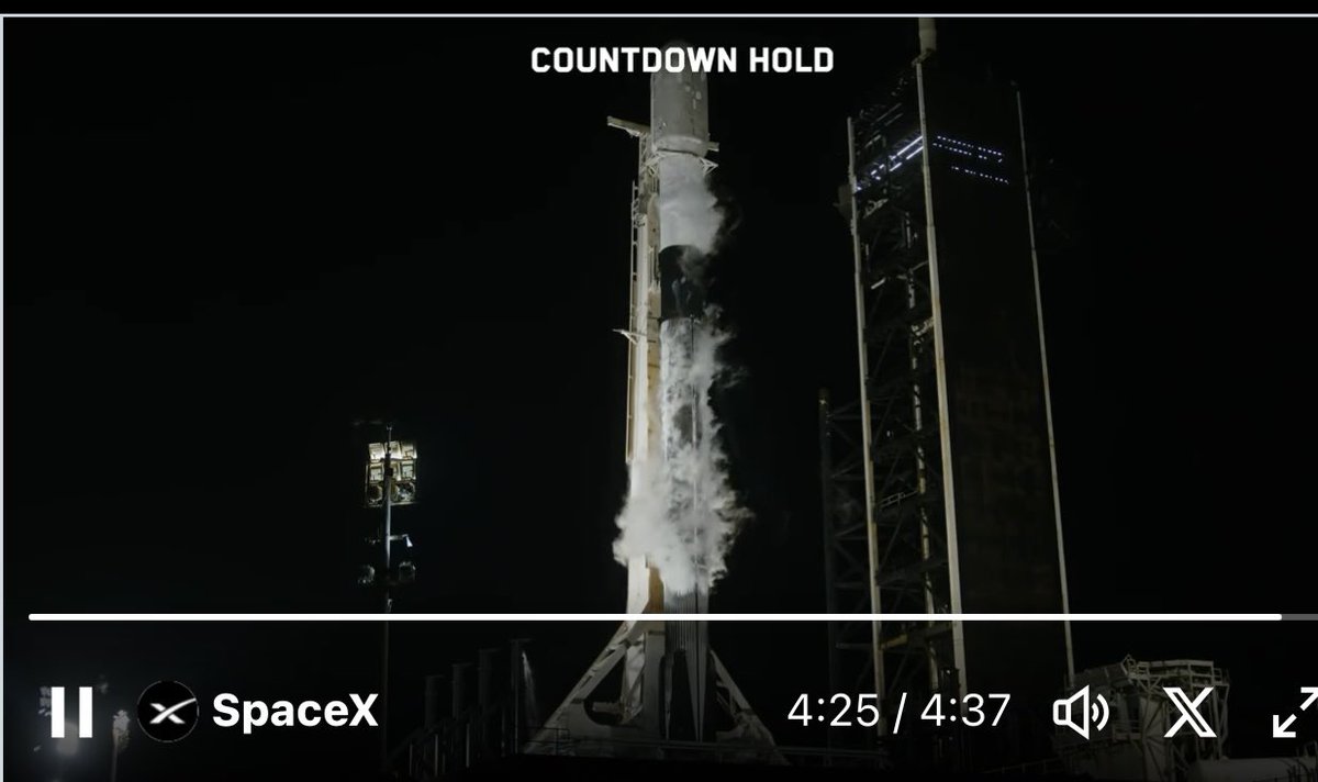 Se detuvo conteo regresivo de lanzamiento del cohete Falcon 9