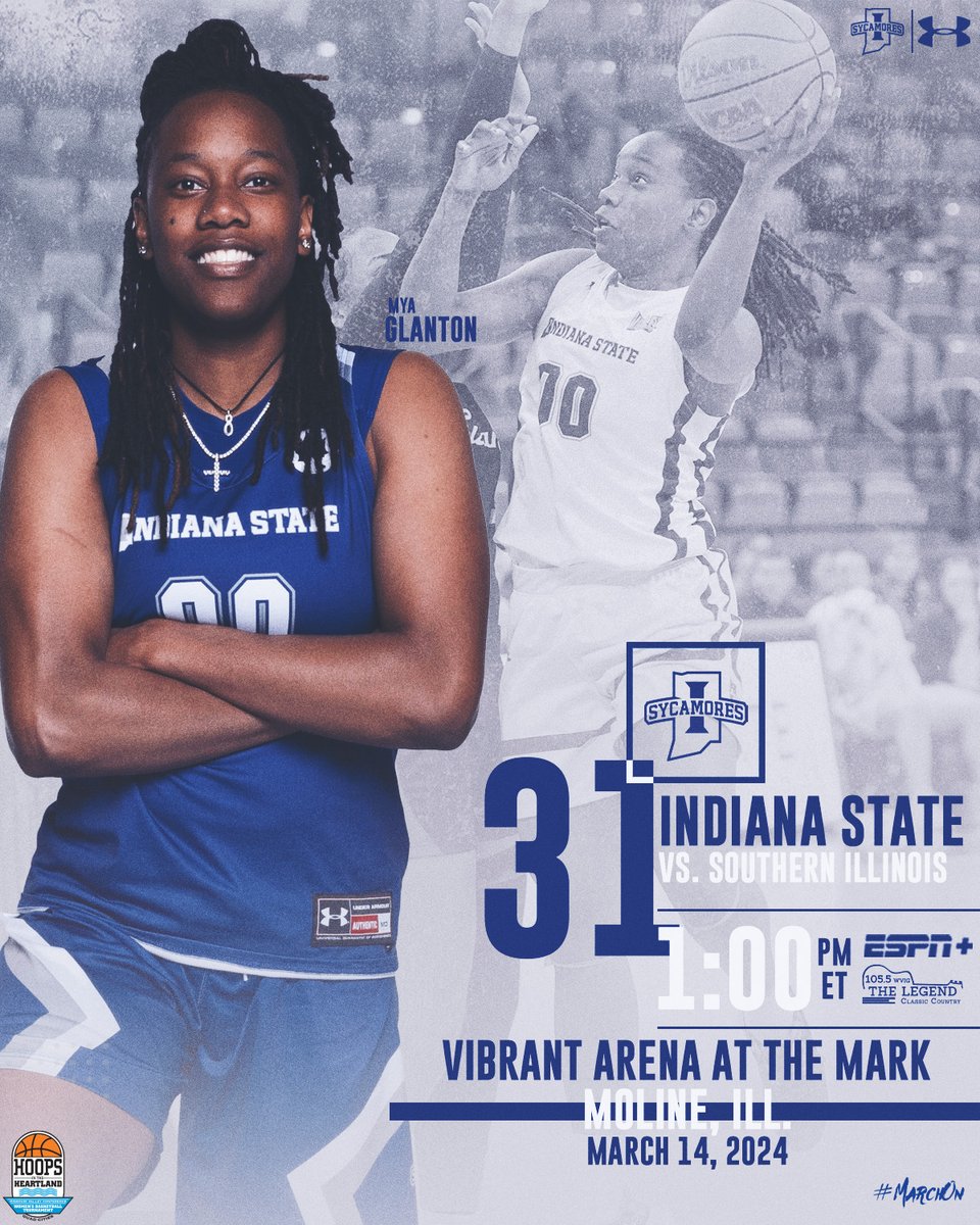 TOURNEY TIME! It all starts today! 🆚 Southern Illinois 📍 Moline, Ill. ⏰ 1 p.m. 🏟 Vibrant Arena at The MARK 📺 tinyurl.com/5n843mua 📊 tinyurl.com/56j9arcn 📻 tinyurl.com/mrv6cjsw #MarchOn | #OneGoalOneFamily