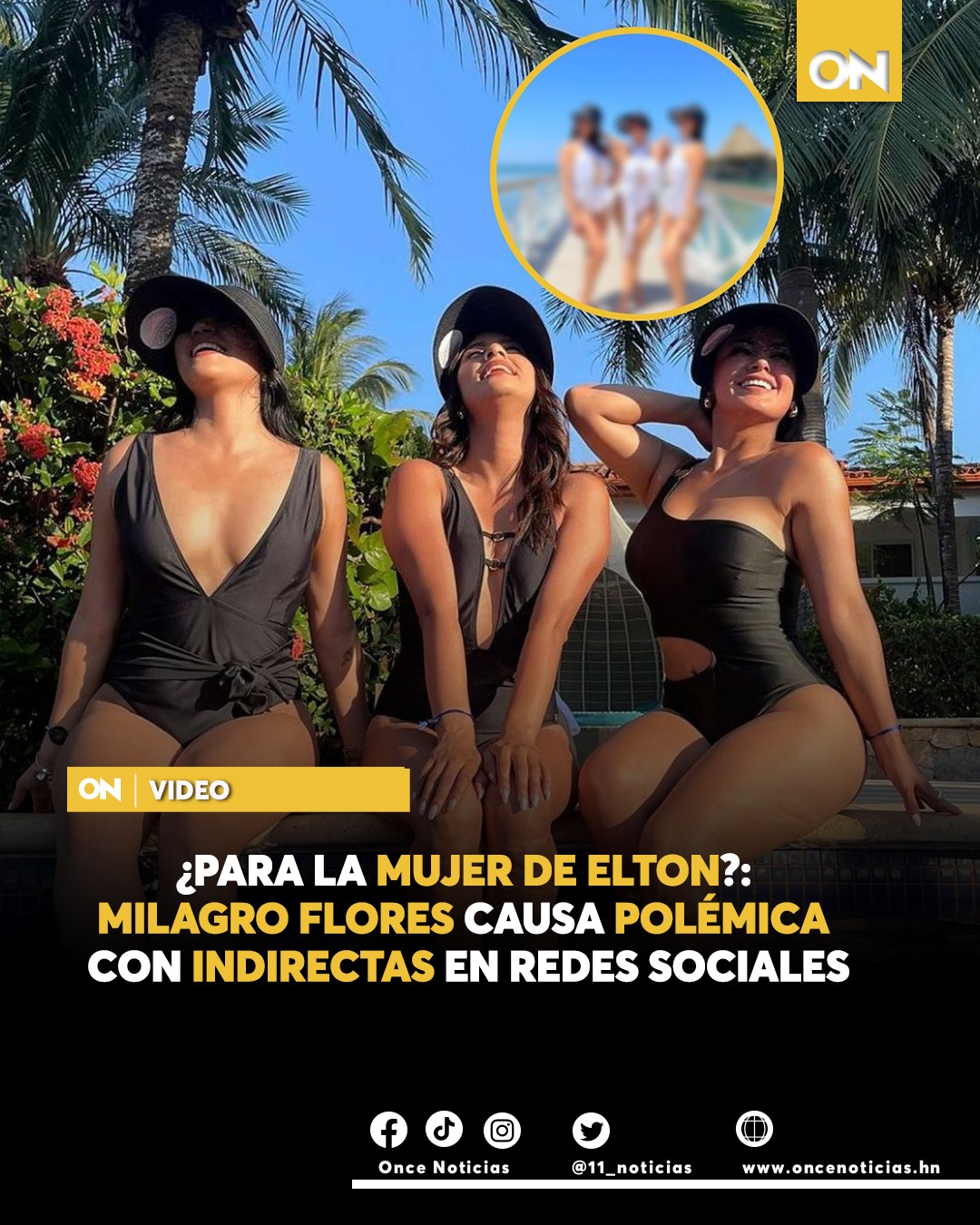 Canal 11 on X: VIDEO🎥| La reconocida Milagro Flores hizo un video con  sus amigas en su viaje por Roatán, tirándole “indirectas” a sus enemigas.😱  Mira el video aquí 👉: t.codcl72BAa6S Viral 