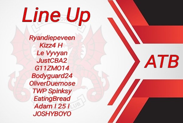🄰🅃🄱

Wednesday 13th March

Group Fixtures

🏆 ATB
🆚 VFL Swindon Town
⏰ 20:00

🏆 ATB
🆚 VFL Tique Take
⏰ 20:25

🏆 ATB
🆚 VFL Fleetwood Town
⏰ 20:50

<a href="/TheVFL_/">VFL</a>

Teamsheet