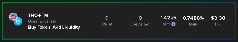 New epoch flip at Equalizer, new vault at Xpandr!

Take advantage of the fresh emissions on <a href="/TinHat_Cat/">The Tin Hat Cat</a>'s $THC - $FTM for a whopping 1.4k% APY and start compounding your LP 🔥
