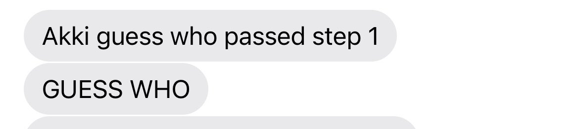 When your brilliant sister and the greatest future doctah passes step 🎉
