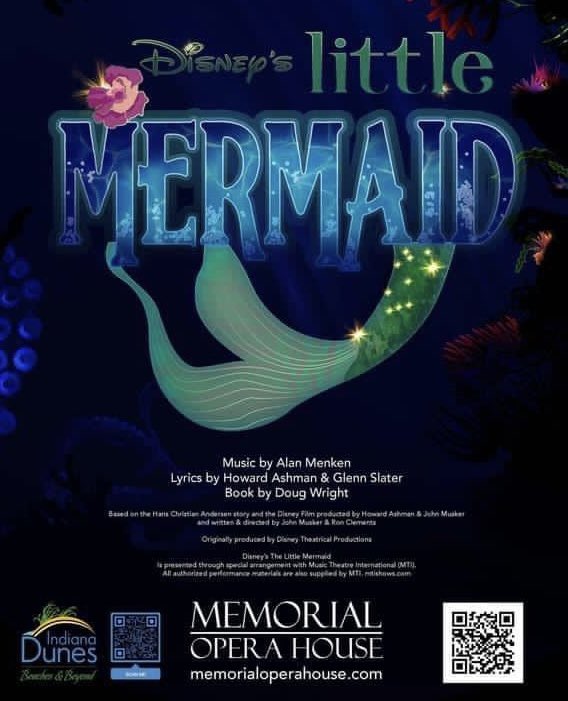 PC3 will be in the house with cameras rolling for tomorrow night’s Memorial Opera House presentation of Disney’s “The Little Mermaid.” The show begins at 7:30pm and tickets are still available! Be sure to visit them online today and enjoy another fantastic show! 🎭 🎥 🎶