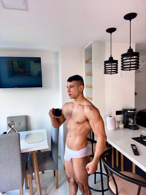 🥵 Favorite moment, Morning coffee ☕️   #aesthetic #MorningCoffee #shredded #guy #straight #beautiful<a href="/tag/aesthetic"class="tags">#aesthetic</a><a href="/tag/muscles"class="tags"><span>#muscles</span></a><a href="/tag/shredded"class="tags"><span>#shredded</span></a><a href="/tag/beautiful"class="tags"><span>#beautiful</span></a><a href="/tag/hot"class="tags"><span>#hot</span></a><a href="/tag/usa"class="tags"><span>#usa</span></a><a href="/tag/morningcoffee"class="tags"><span>#morningcoffee</span></a>