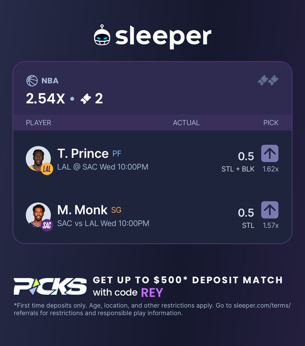 vReyyzz's tweet photo. REY’S REVENGE ROAD😈🛣️

LATE GAME POWER 2s🦾

WE CANT GO OUT SAD WE SPINNIN AGAIN 🌪️

Positivity Brings Profit 🙏🏾☮️🫶🏾💸💹
#PBP🔮 #BaneSquad #SleeperApp #POTD #GamblingTwitter #Rey https://t.co/mIXwx2wefw