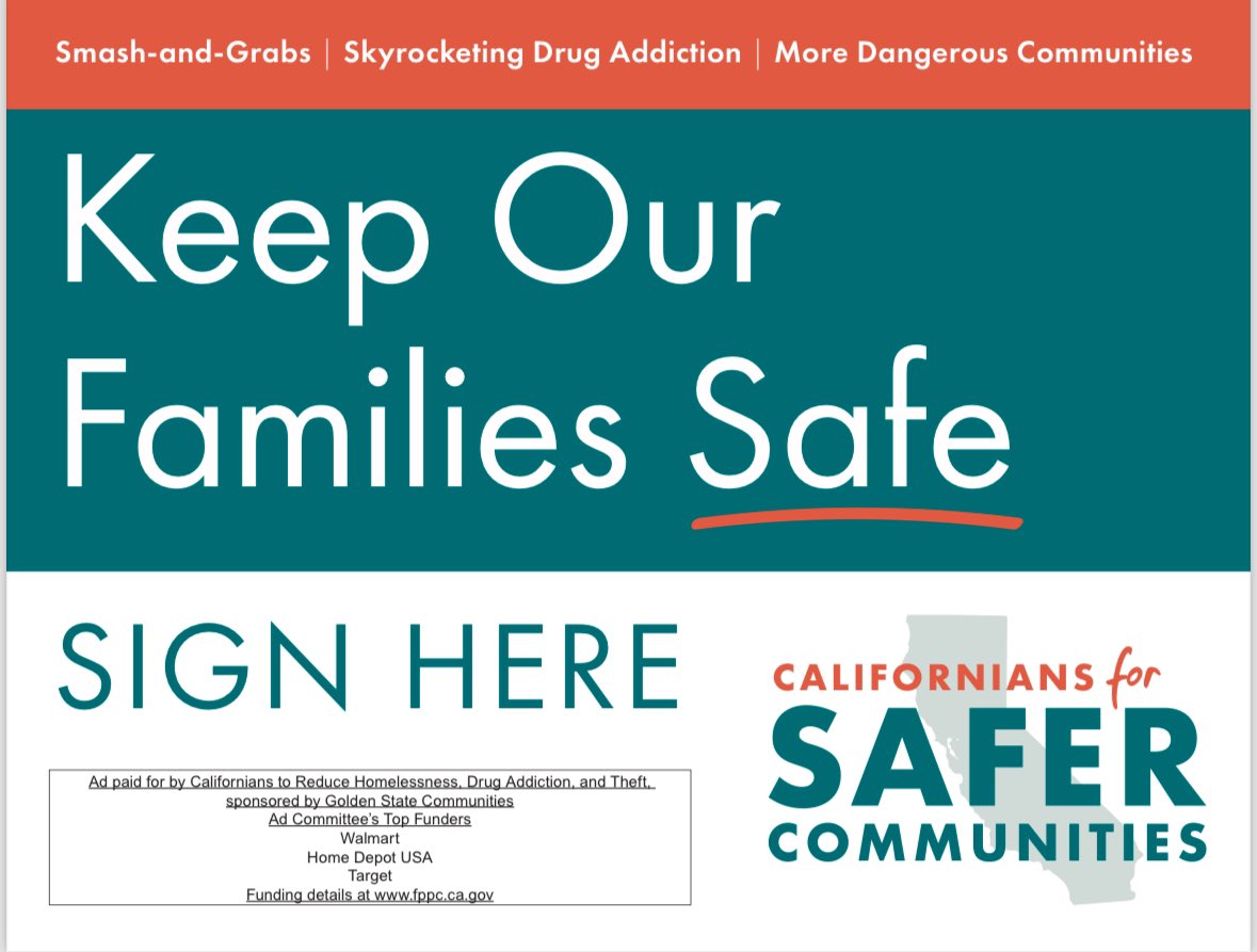 We are expecting thousands of people at our drive through “Californians for Safer Communities/Fix Prop 47” petition signing event tomorrow, March 14, in Roseville, CA. Join Mayors, Sheriffs, District Attorneys and other community leaders from noon until 6 pm at The Roseville Auto