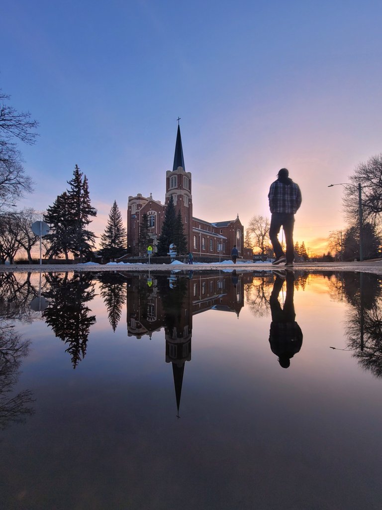 March reflection. #Saskatchewan