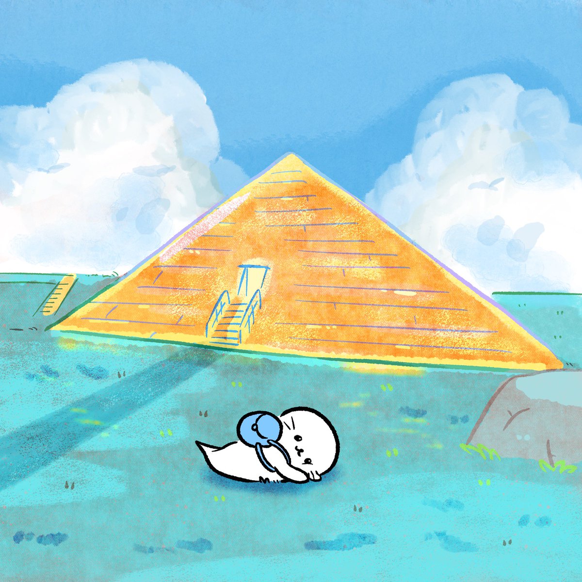 odoron_go's tweet image. ひとあしおさきに、今週もお疲れ様ろん