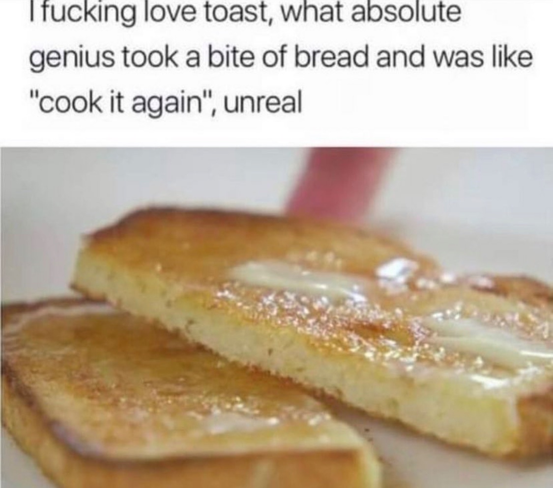 FinallyHysteria's tweet photo. @nefiichan Horny for toast https://t.co/wCgapJElUi
