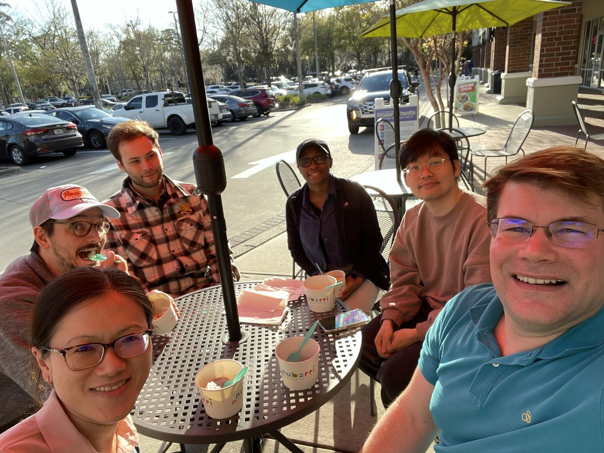 Enjoying the spring weather after concluding the Spring Workshop <a href="/BleiholderFSU/">Bleiholder Group</a>