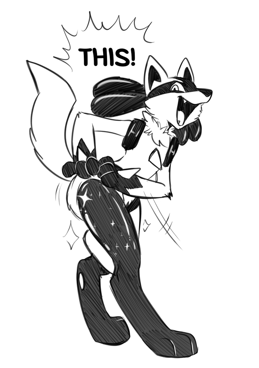 Reminder: Lucario wears pants