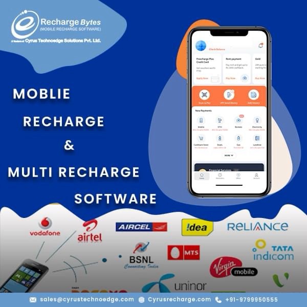 cyrusrecharge's tweet image. Mobile Recharge Software Company in India
Website: cyrusrecharge.com
9799950555
#rechargesoftware #mobilerecharge #mobilerechargeapi #travelcompany #bbpsapi #aeps #aepssoftware #aeps #banking