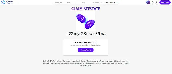 Ne__bu_la's tweet photo. Thread on @codedestate $TESTATE tokens claimable at mainnet for Coded Estate 🧵
#RWA #TESTATE #Nibiru #Airdrop https://t.co/tdZ3d54kky