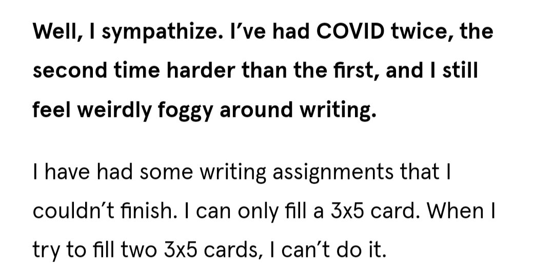 leslieleeiii's tweet image. "I was the first person I knew to get COVID and I haven’t actually recovered completely. I have yet to finish a song four years later. I’ve been to a neurologist, I’ve had all sorts of tests." - Stephin Merritt of The Magnetic Fields
