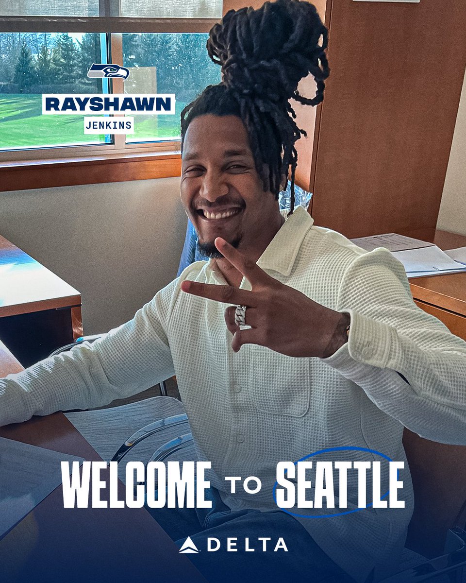 RT to officially welcome Rayshawn to Seattle! 🔁 #GoHawks x @Delta