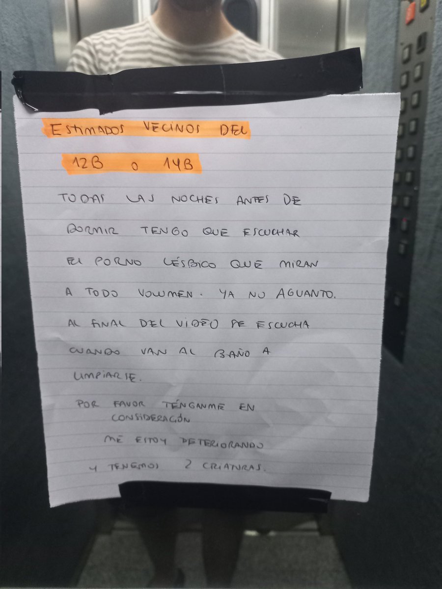 Mis vecinos son muy rutinarios.